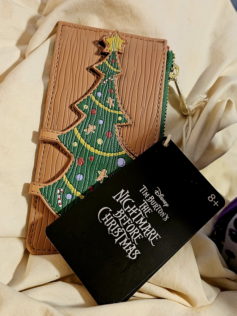 Loungefly Disney The Nightmare Before Christmas Town Tree Large Card Holder